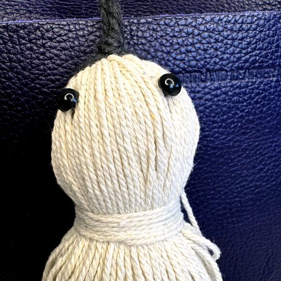 Ghost Purse Charm Halloween Fall Bag Charm NEW! Boho FAST SHIP - Picture 2 of 5